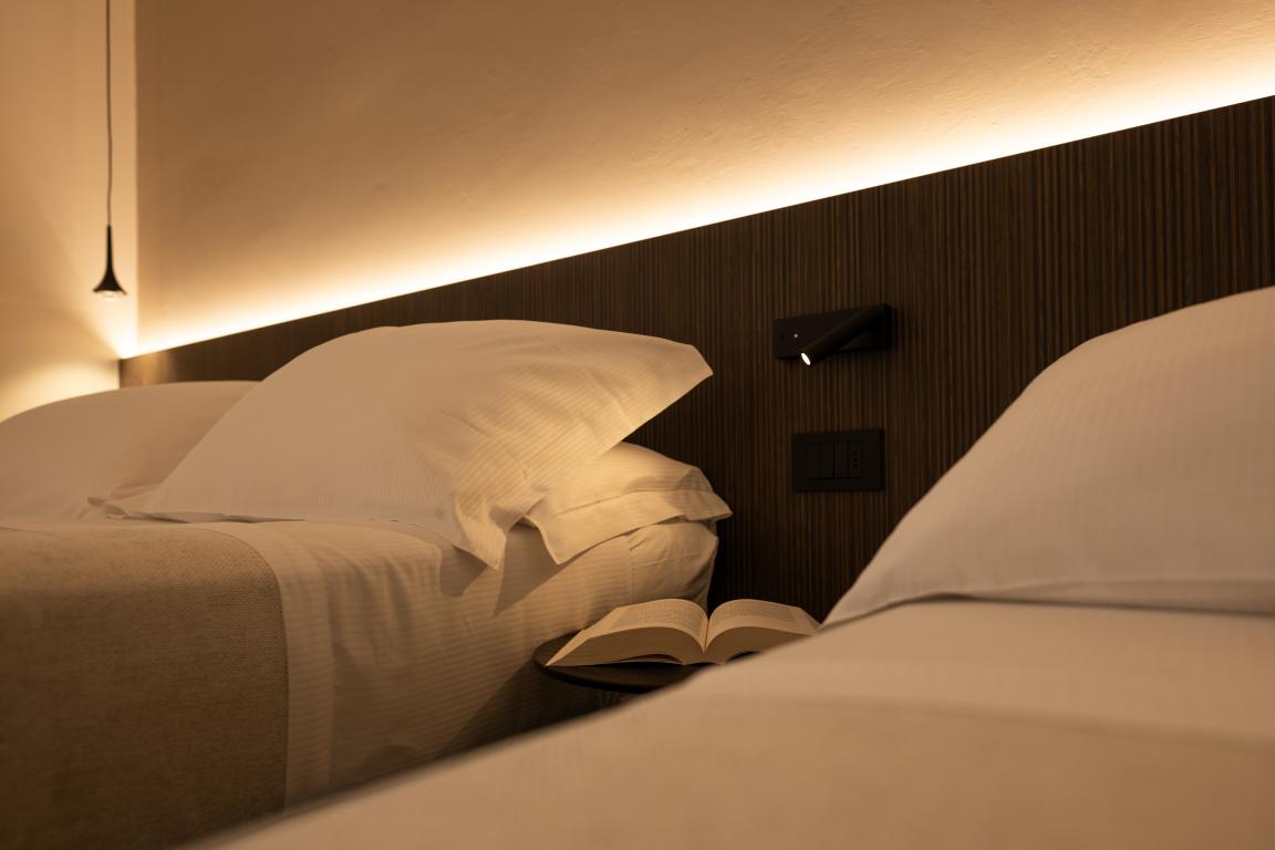 doppi cuscini camera deluxe hotel a bellaria 3 stelle