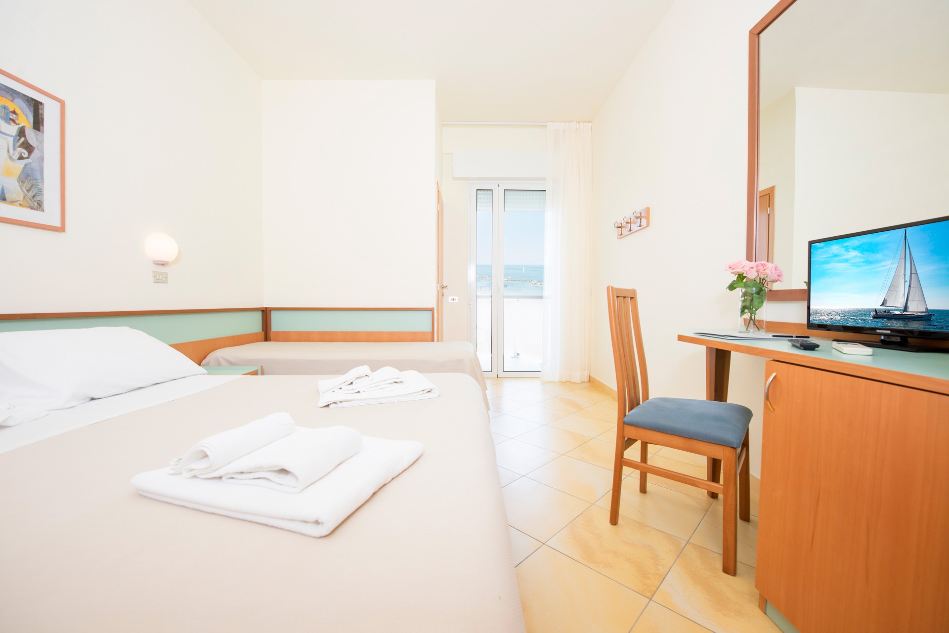 camera basic vista mare hotel mexico bellaria